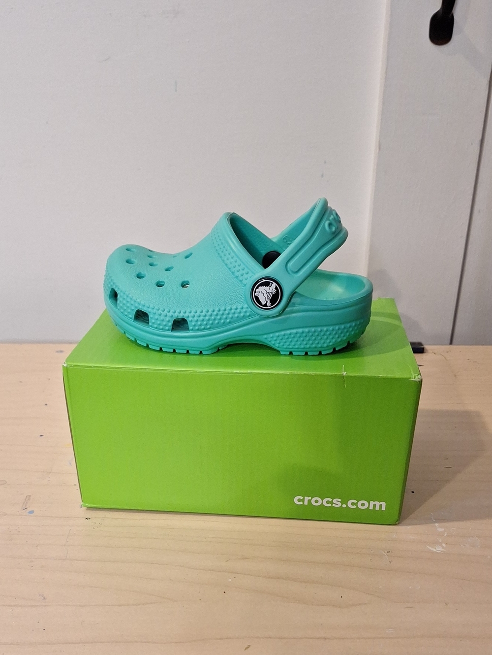 CROCS Kids Classic Clog - Aqua Green